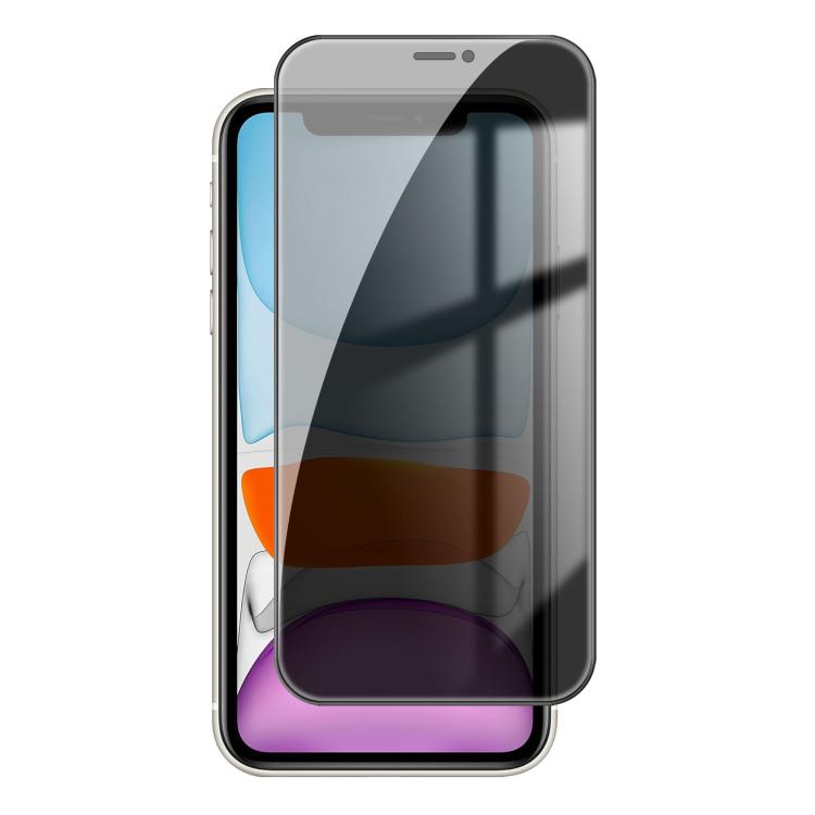 Kalebol High-Aluminum Screen-Printed Full-Coverage Black-Border Privacy Tempered Glass Film