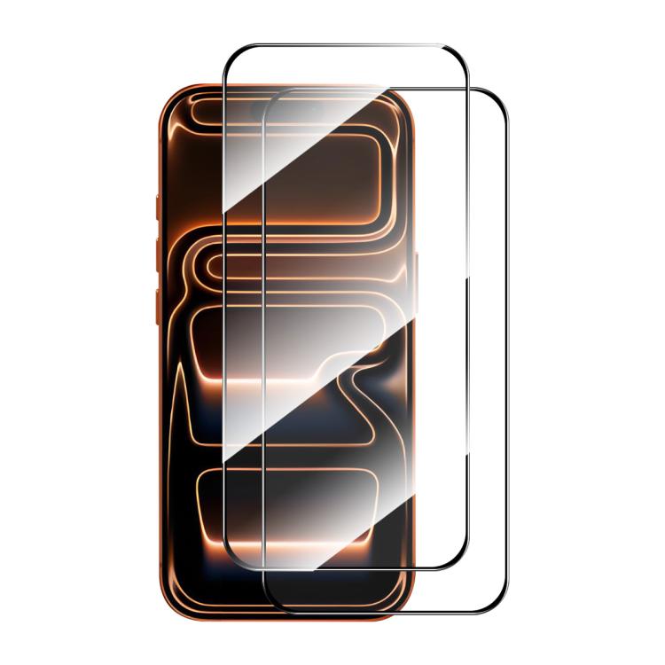 2pcs ENKAY Thickened Glue No White Edge High Aluminum-silicon Tempered Glass Film