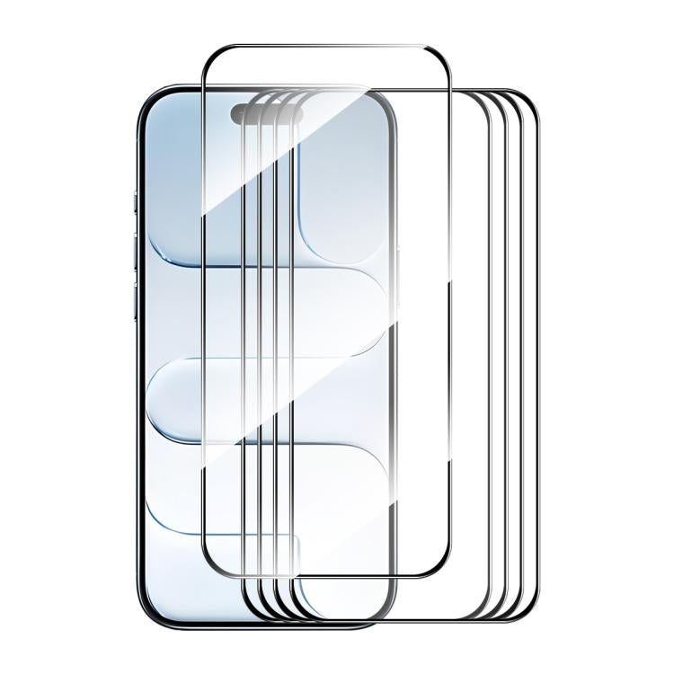 5pcs ENKAY Thickened Glue No White Edge High Aluminum-silicon Tempered Glass Film