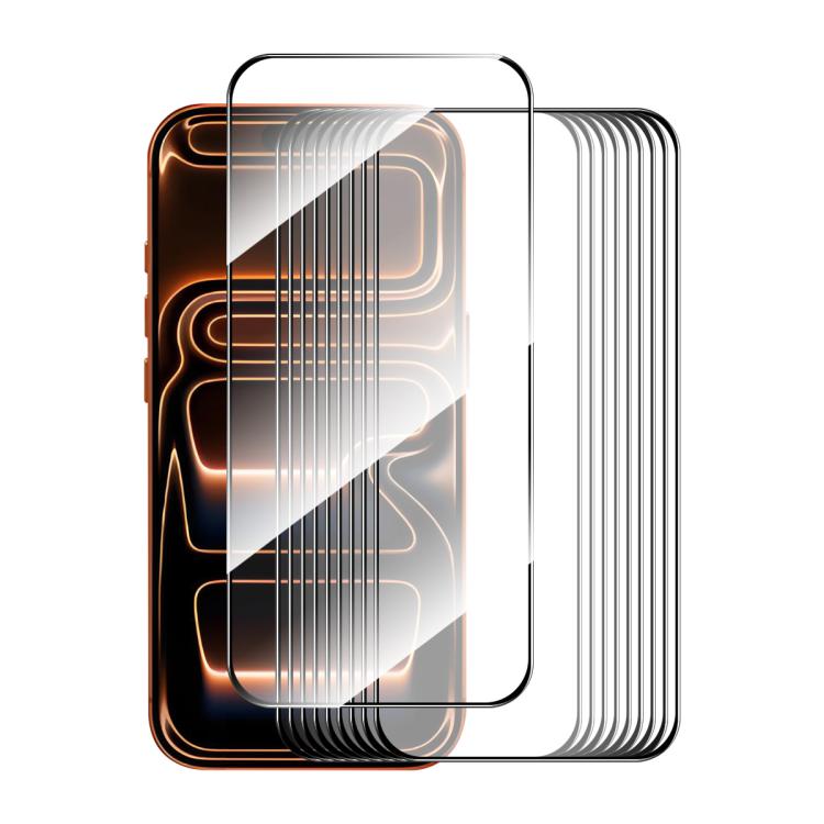 10pcs ENKAY Thickened Glue No White Edge High Aluminum-silicon Tempered Glass Film