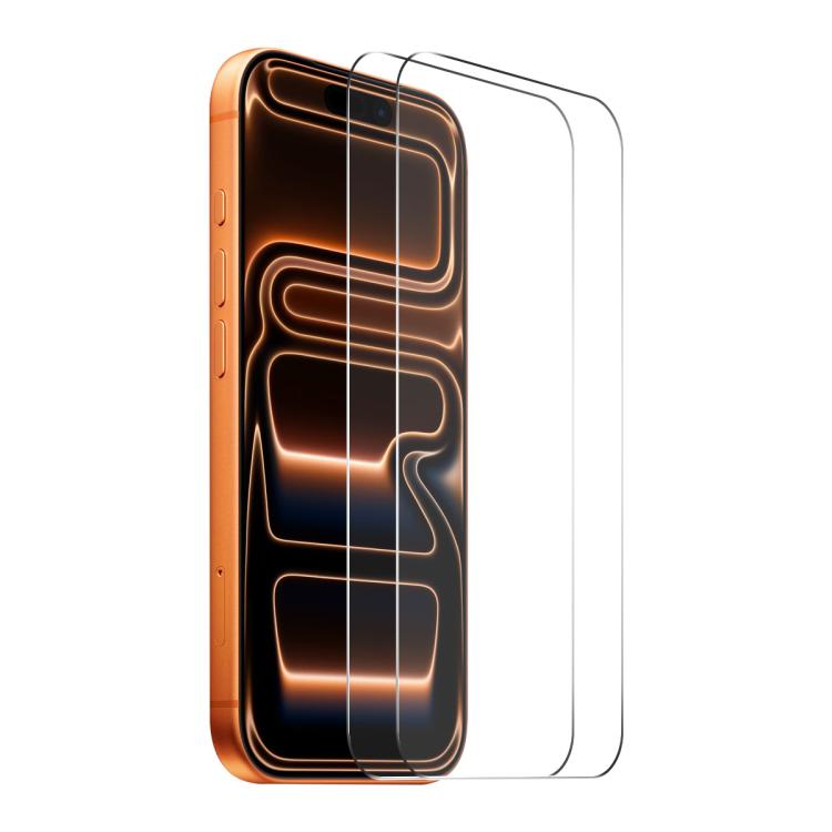 2pcs ENKAY Thickened Glue No White Edge 9H Big Arc Edge High Aluminum-silicon Tempered Glass Film