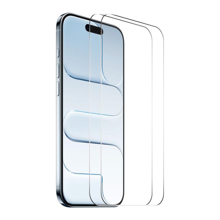 2pcs ENKAY Thickened Glue No White Edge 9H Big Arc Edge High Aluminum-silicon Tempered Glass Film