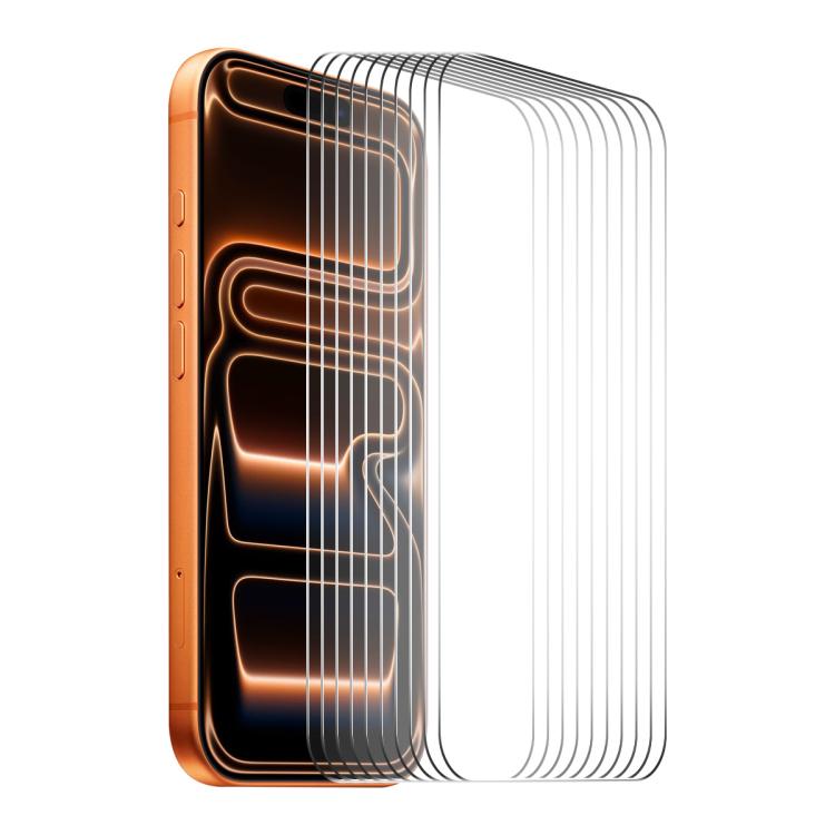 10pcs ENKAY Thickened Glue No White Edge 9H Big Arc Edge High Aluminum-silicon Tempered Glass Film