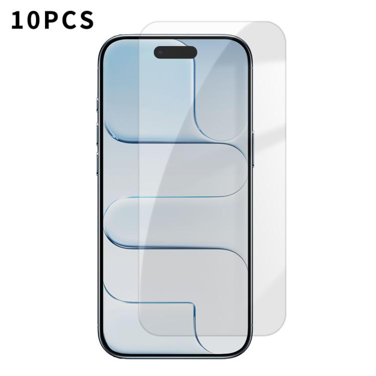 Kalebol 10pcs High-Aluminum Semi-Screen Anti-Fingerprint HD Tempered Glass Film