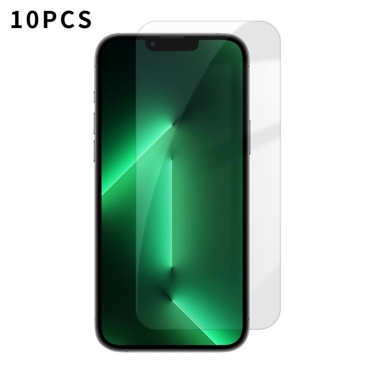 Kalebol 10pcs High-Aluminum Semi-Screen Anti-Fingerprint HD Tempered Glass Film