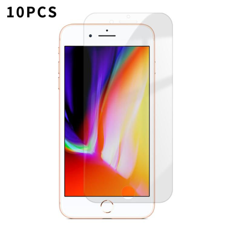 Kalebol 10pcs High-Aluminum Semi-Screen Anti-Fingerprint HD Tempered Glass Film