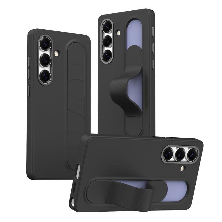 Intelligent Control Button Wristband Phone Case, For Samsung Galaxy S26+ 5G, For Samsung Galaxy S26 Ultra 5G, For Samsung Galaxy S26 5G, For Samsung Galaxy S25 FE 5G, For Samsung Galaxy S25 5G, For Samsung Galaxy S25+ 5G, For Samsung Galaxy S25 Ultra 5...