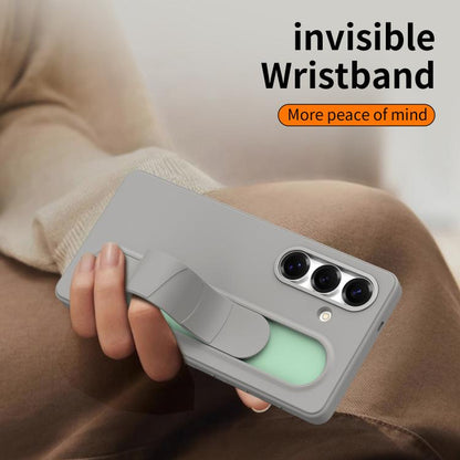 Intelligent Control Button Wristband Phone Case, For Samsung Galaxy S26+ 5G, For Samsung Galaxy S26 Ultra 5G, For Samsung Galaxy S26 5G, For Samsung Galaxy S25 FE 5G, For Samsung Galaxy S25 5G, For Samsung Galaxy S25+ 5G, For Samsung Galaxy S25 Ultra 5...