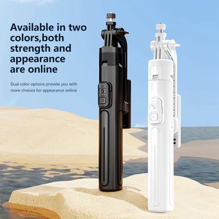 K27 Smartphone Extendable Live Streaming 4-Leg Stand Bluetooth Selfie Stick