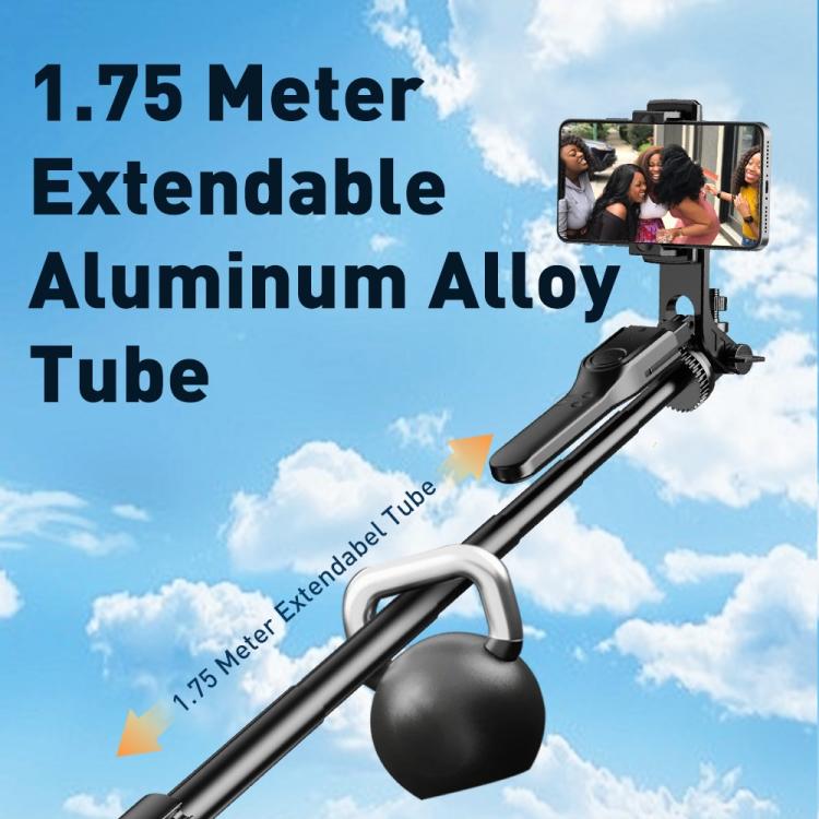 K31 Smartphone Remote Control Live Streaming Photography Stand Aluminum Alloy Selfie Stick Tripod