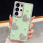 Diamond Glitter Pearl Heart Four-Corner Shockproof Phone Case, For Samsung Galaxy S24 Ultra 5G, For Samsung Galaxy S24+ 5G, For Samsung Galaxy S24 5G, For Samsung Galaxy S23 Ultra 5G
