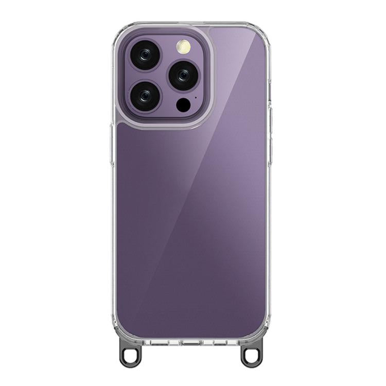 Kalebol Minimalist High Transparency Multi Color Lanyard Hole Phone Case