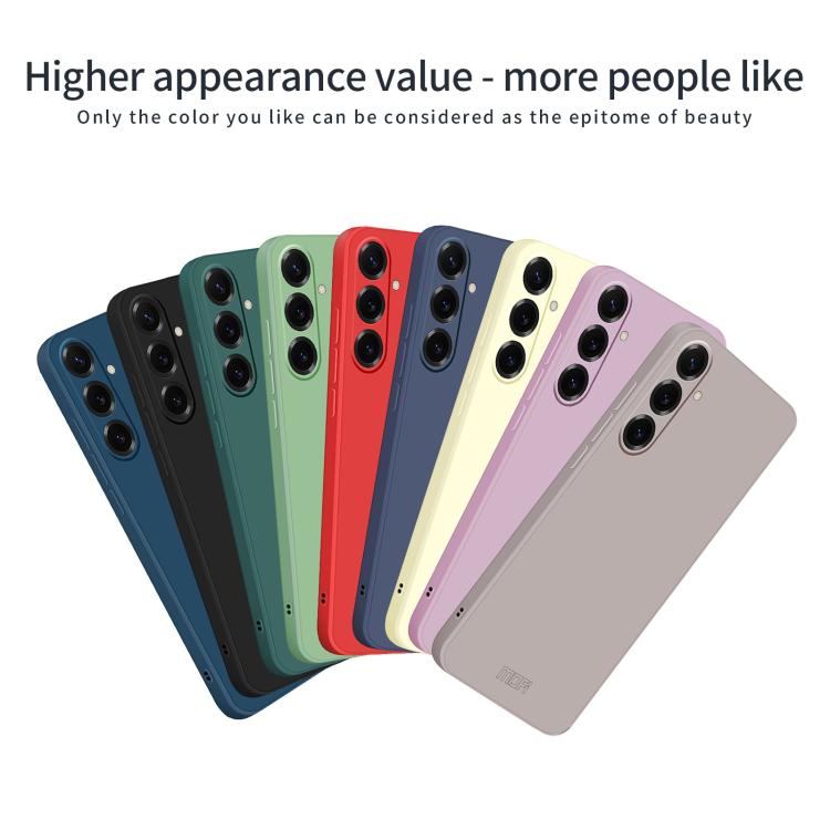 MOFI Caring Soft Shell Liquid Silicone Skin Feel Phone Case, For Samsung Galaxy S26 5G, For Samsung Galaxy A37 5G, For Samsung Galaxy S25 5G, For Samsung Galaxy S25+ 5G, For Samsung Galaxy S25 Ultra 5G, For Samsung Galaxy S26 Ultra