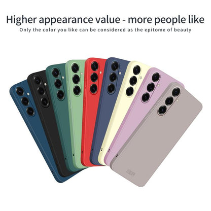 MOFI Caring Soft Shell Liquid Silicone Skin Feel Phone Case, For Samsung Galaxy S26 5G, For Samsung Galaxy A37 5G, For Samsung Galaxy S25 5G, For Samsung Galaxy S25+ 5G, For Samsung Galaxy S25 Ultra 5G, For Samsung Galaxy S26 Ultra