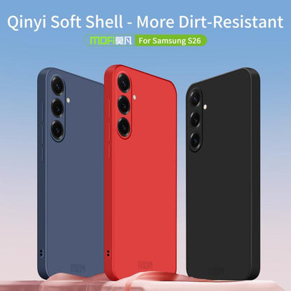 MOFI Caring Soft Shell Liquid Silicone Skin Feel Phone Case, For Samsung Galaxy S26 5G, For Samsung Galaxy A37 5G, For Samsung Galaxy S25 5G, For Samsung Galaxy S25+ 5G, For Samsung Galaxy S25 Ultra 5G, For Samsung Galaxy S26 Ultra
