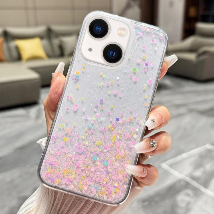 Sequins Glitter Gradient Epoxy TPU Phone Case