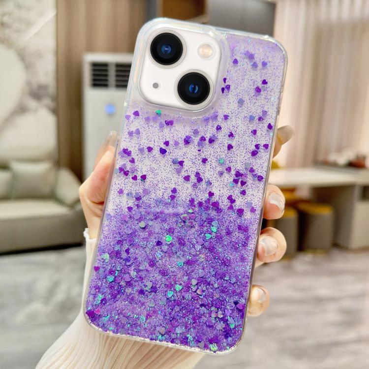Sequins Glitter Gradient Epoxy TPU Phone Case