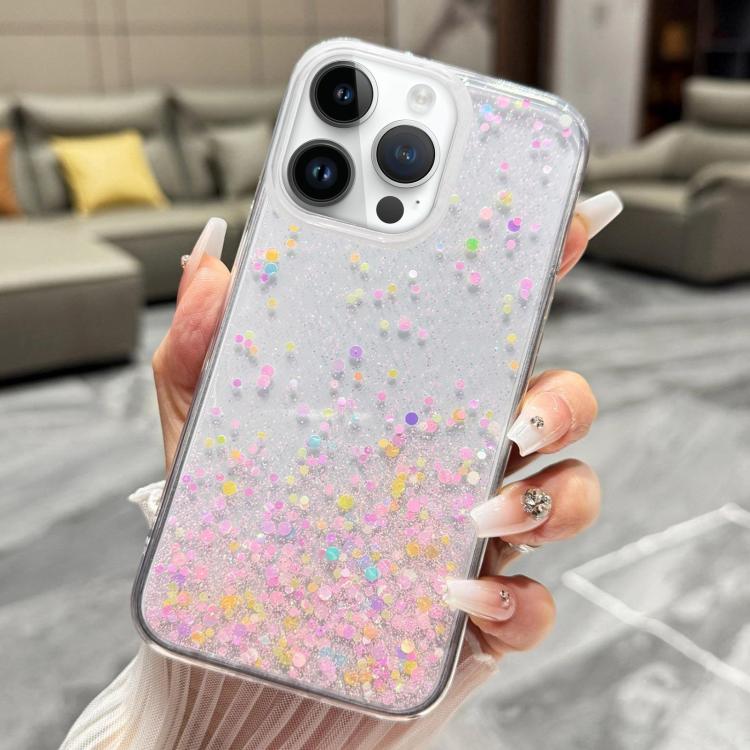 Sequins Glitter Gradient Epoxy TPU Phone Case