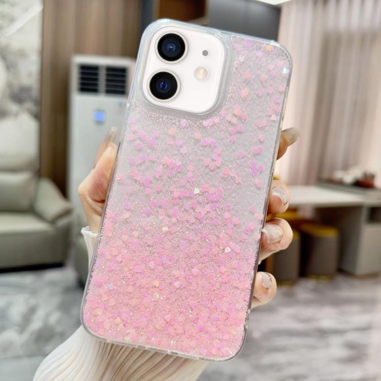 Sequins Glitter Gradient Epoxy TPU Phone Case