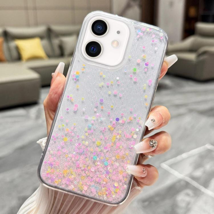 Sequins Glitter Gradient Epoxy TPU Phone Case