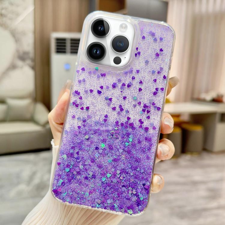 Sequins Glitter Gradient Epoxy TPU Phone Case