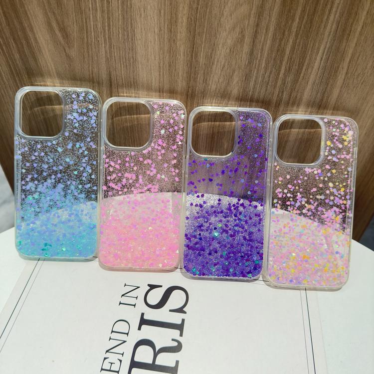 Sequins Glitter Gradient Epoxy TPU Phone Case