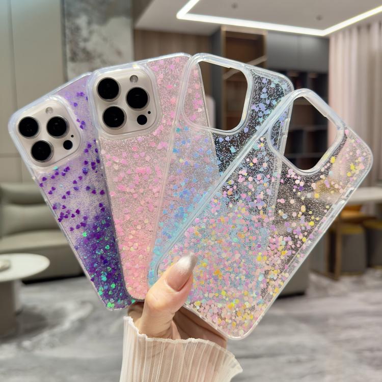 Sequins Glitter Gradient Epoxy TPU Phone Case
