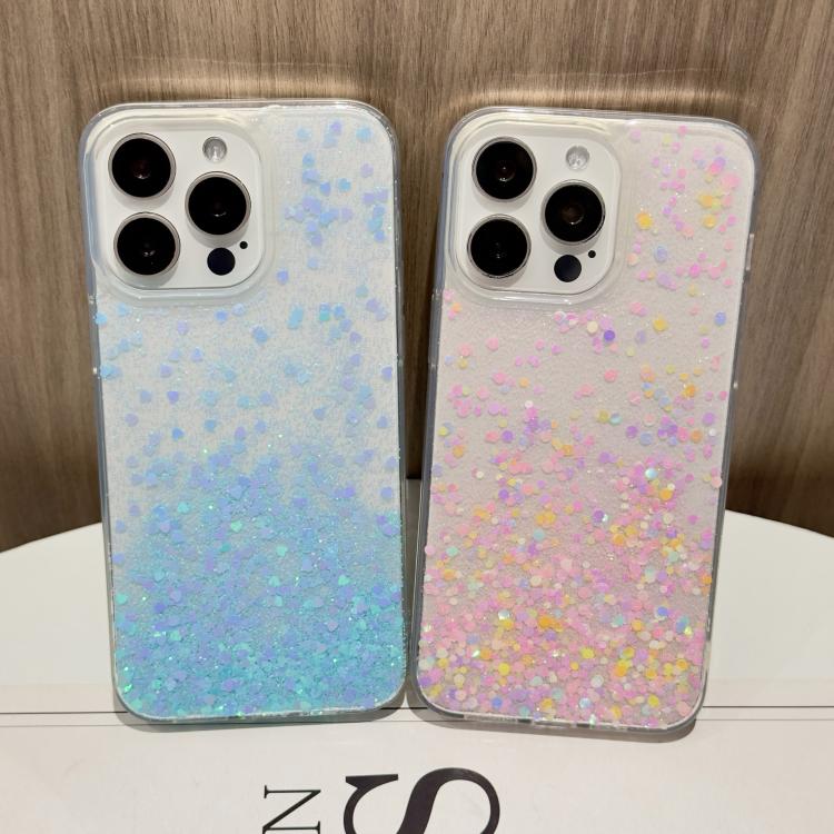 Sequins Glitter Gradient Epoxy TPU Phone Case