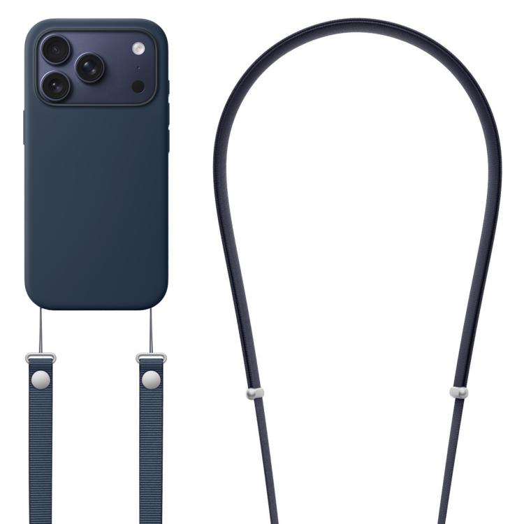 Crossbody Imitation Nylon Magnetic Liquid Pop-Up Animation Liquid Silicone Phone Case