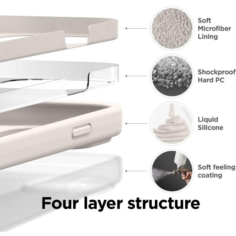 Crossbody Imitation Nylon Magnetic Liquid Pop-Up Animation Liquid Silicone Phone Case