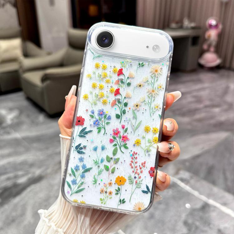 Fresh Small Floral Epoxy TPU Phone Case