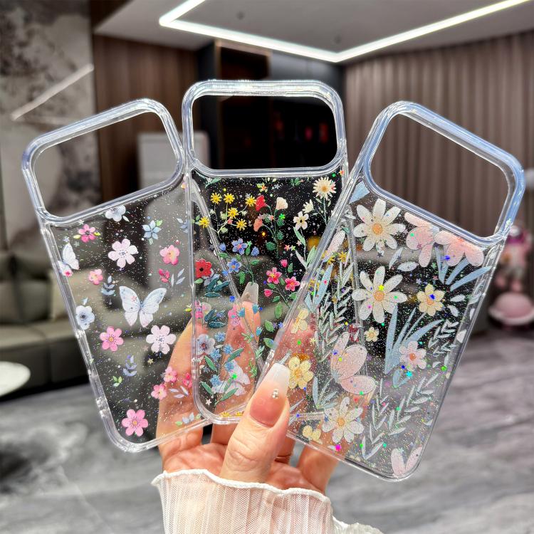 Fresh Small Floral Epoxy TPU Phone Case