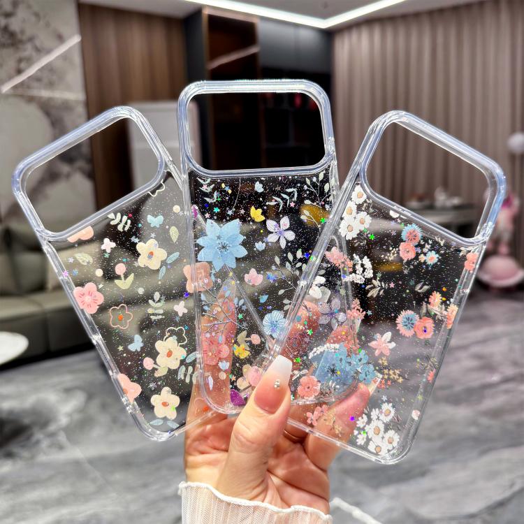 Fresh Small Floral Epoxy TPU Phone Case