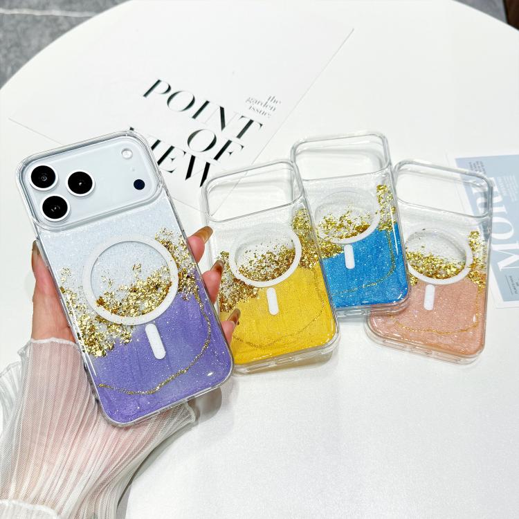 Gilding MagSafe Hybrid Clear TPU Phone Case