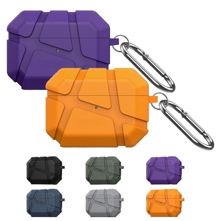 Textured Solid Color TPU Earphonee Cover