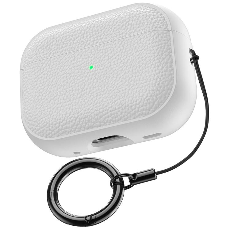 Lychee Texture TPU Earphone Cover with Buckle