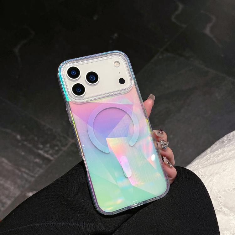 Glossy Color-Plated MagSafe Shockproof Phone Case