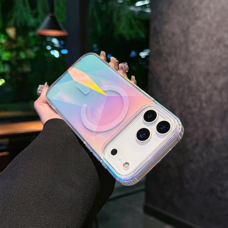 Glossy Color-Plated MagSafe Shockproof Phone Case