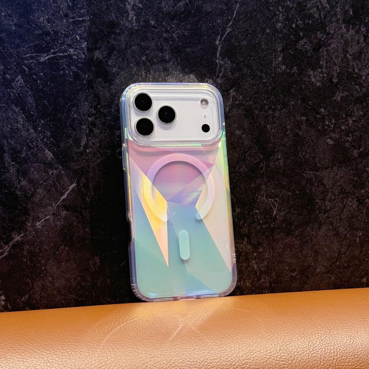 Glossy Color-Plated MagSafe Shockproof Phone Case