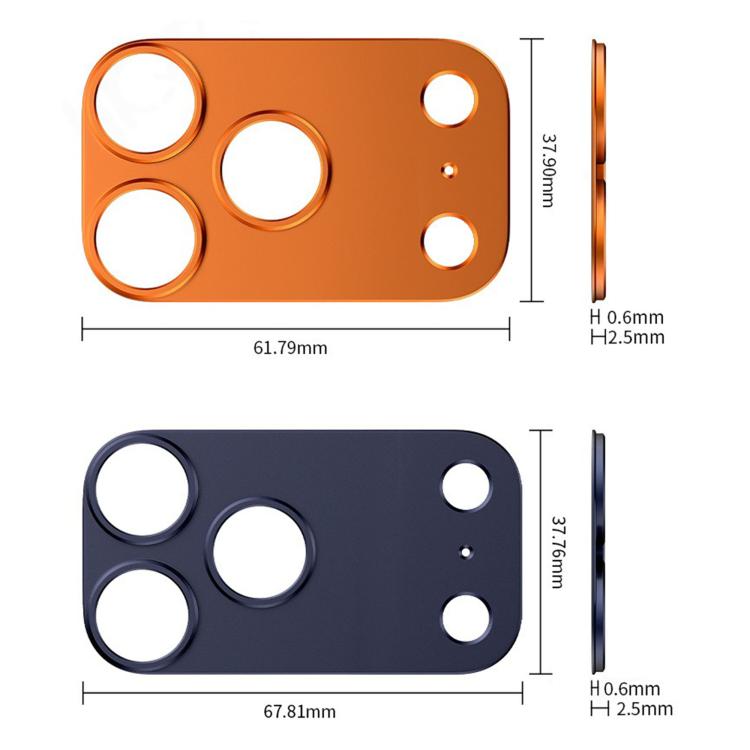 Kalebol Metal Convex Hollow Lens Protector Ring