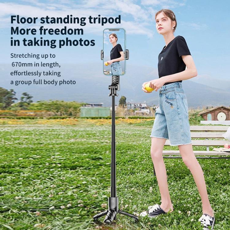 K25MINI Smartphone Live Streaming Photography Tripod Portable Bluetooth Selfie Stick