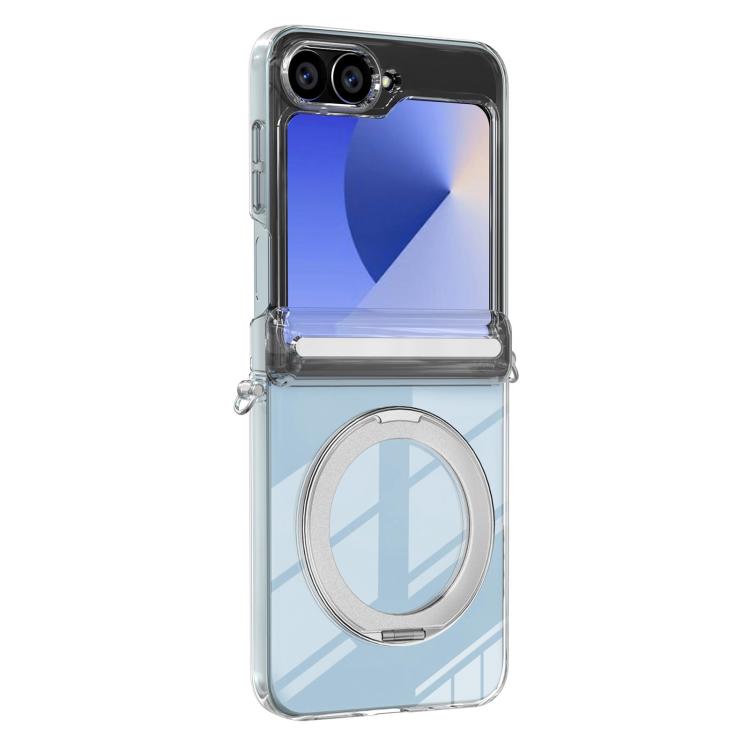 Aluminum Alloy Holder MagSafe Crystal Hinge Phone Case