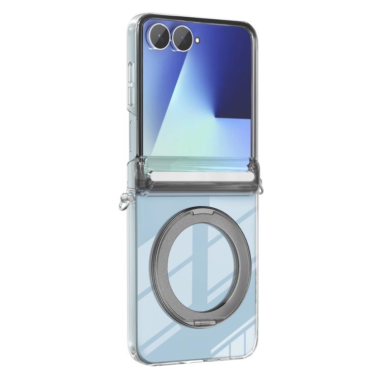 Aluminum Alloy Holder MagSafe Crystal Hinge Phone Case