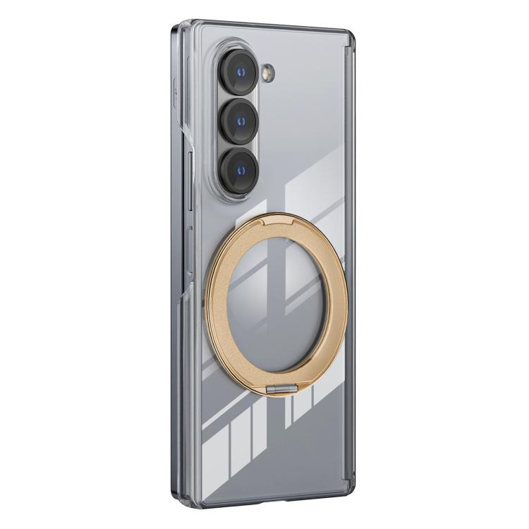 Aluminum Alloy Holder MagSafe Crystal Hinge Phone Case