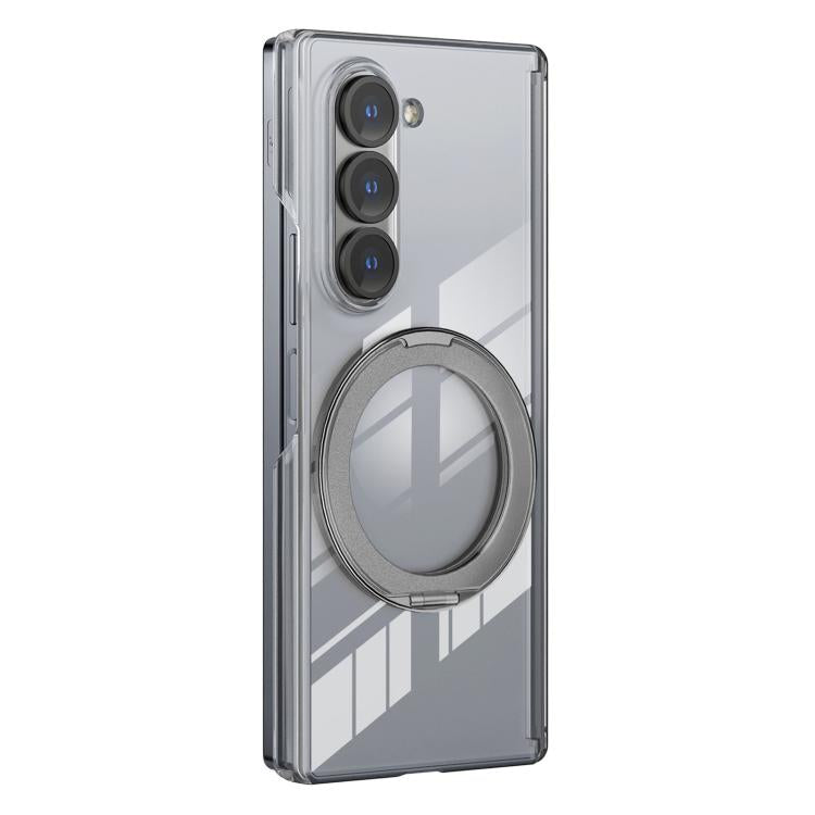 Aluminum Alloy Holder MagSafe Crystal Hinge Phone Case