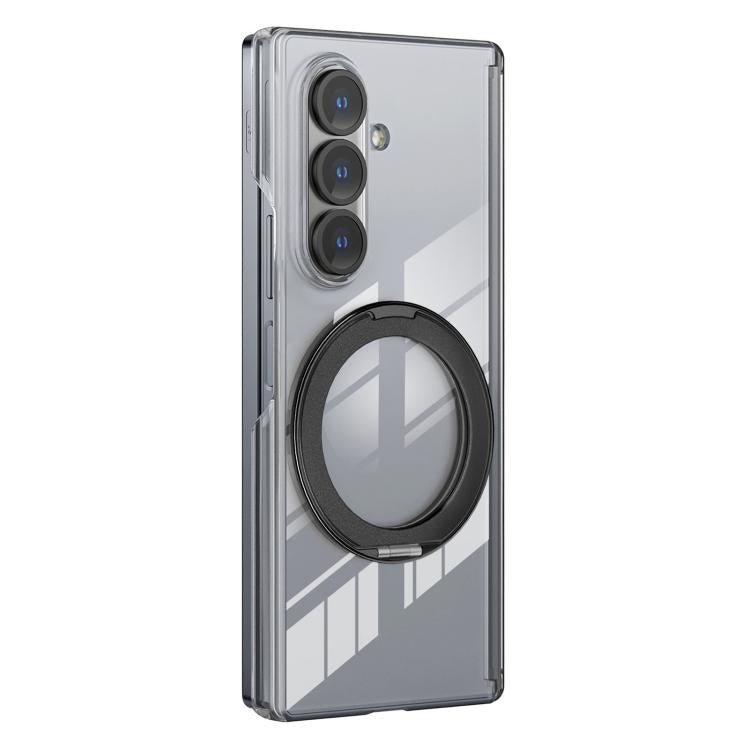 Aluminum Alloy Holder MagSafe Crystal Hinge Phone Case