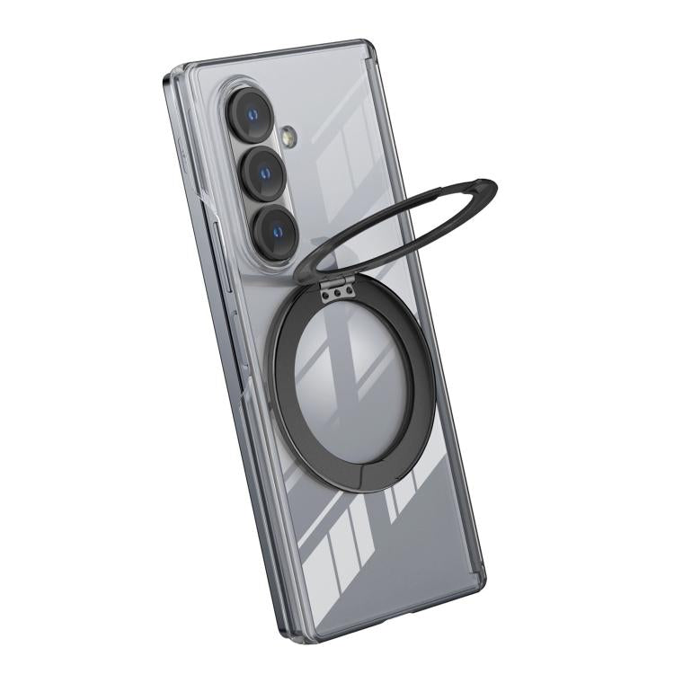 Aluminum Alloy Holder MagSafe Crystal Hinge Phone Case