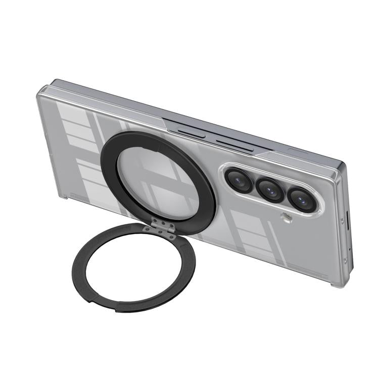 Aluminum Alloy Holder MagSafe Crystal Hinge Phone Case