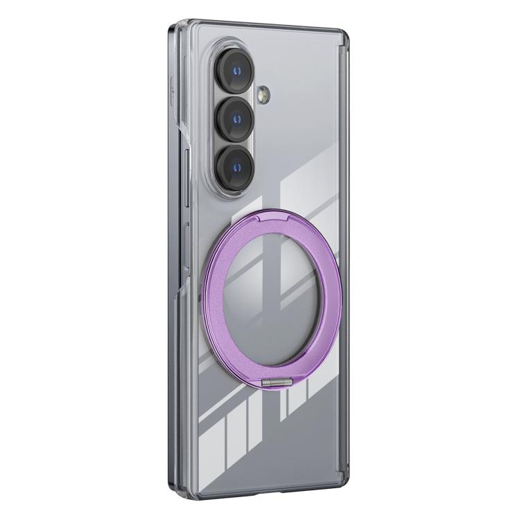 Aluminum Alloy Holder MagSafe Crystal Hinge Phone Case