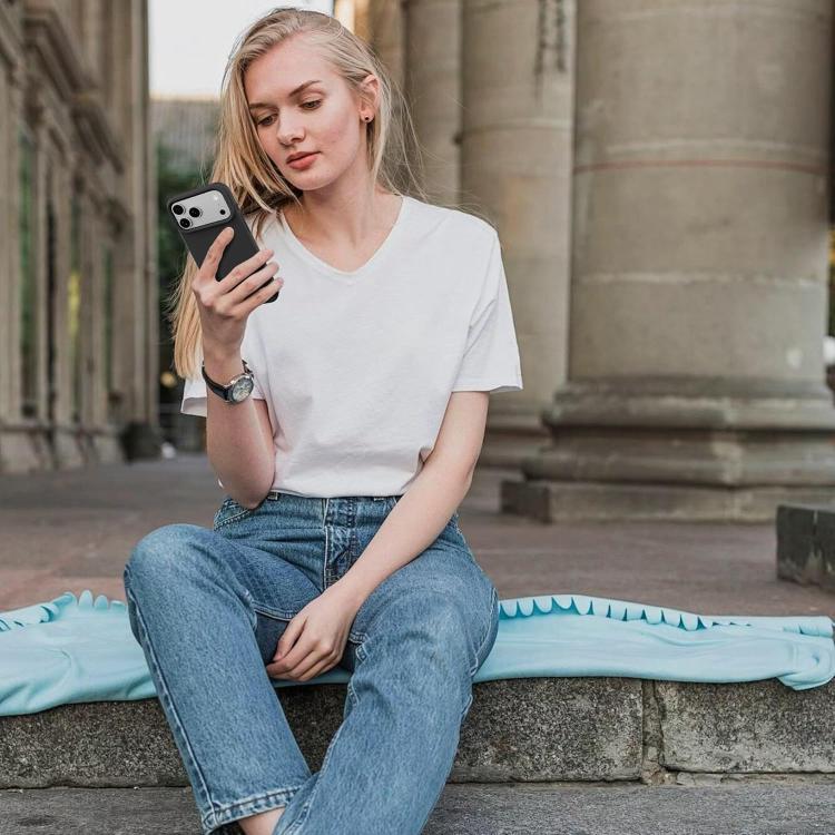 Official Lanyard Hole Liquid Silicone Phone Case